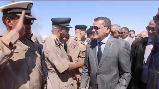 جولة تفقدية لرئيس حكومة الوحدة الوطنية بمدينة طبرق