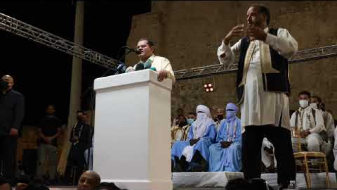 أبرز ما جاء في  كلمة الرئيس يوم الجمعة أمام المتظاهرين الرافضين لسحب مجلس النواب الثقة من الحكومة