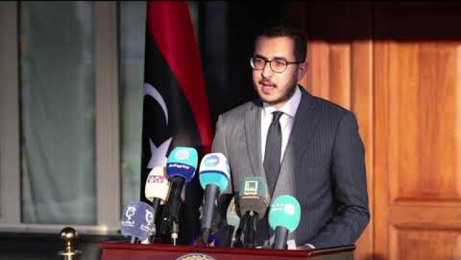 التصريح الصحفي الرابع  للناطق بأسم حكومة الوحدة الوطنية محمد حمودة .